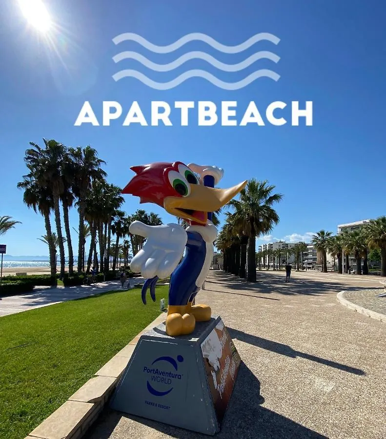 ApartBeach LA CUMBRE Vista Playa Climatizado Salou 0*,