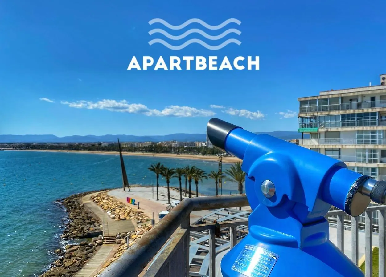 Lägenhet Apartbeach La Cumbre Vista Playa Y Climatizado Salou