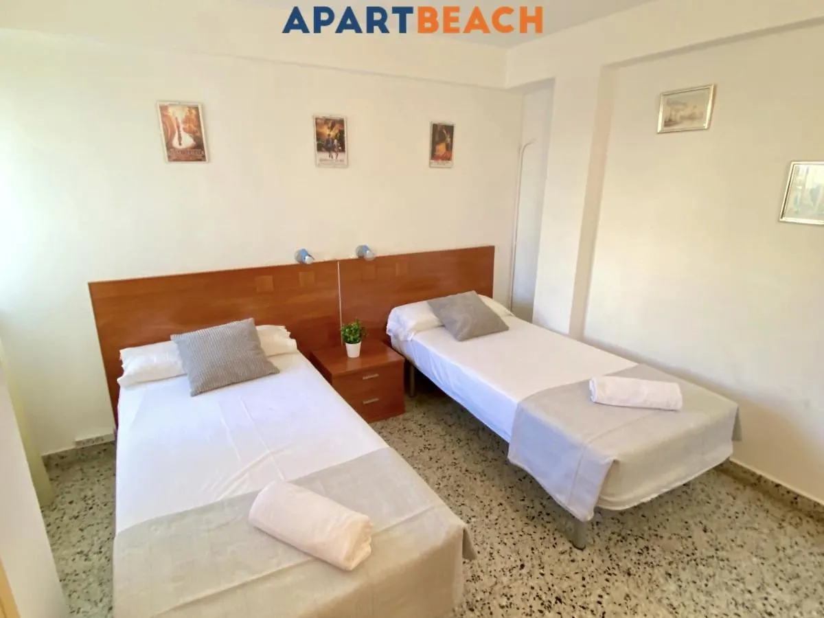 Lägenhet Apartbeach La Cumbre Vista Playa Y Climatizado Salou